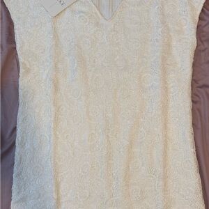 S’Edge white cotton dress